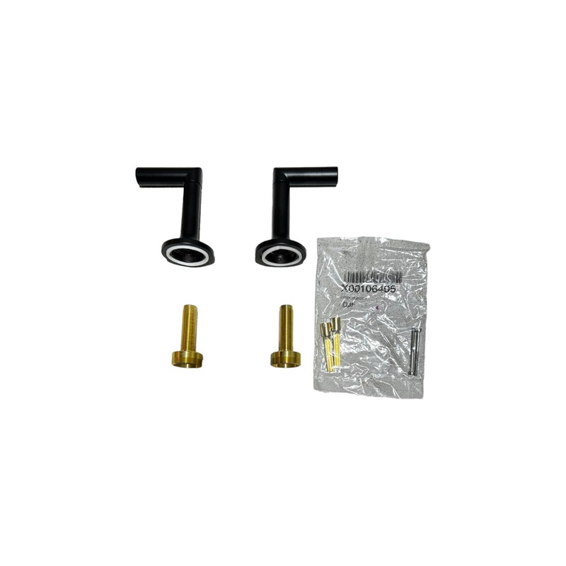 Brizo HL5875-BL, Jason Wu by Brizo, Matte Black, Odin 4 1/4 Wall Mount Lever Handles for Bathroom Faucet