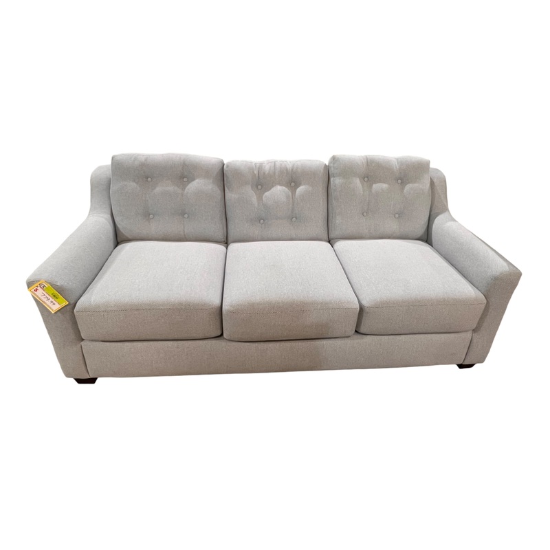 Blue & Green Striped, Cloth, Sofa, In-Store Pickup Only