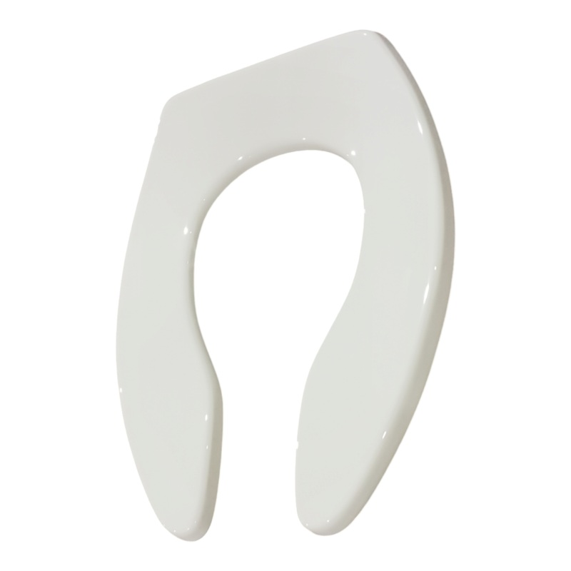 Church, 9500C 000, Elongated Plastic Toilet Seat, Open Front Less Cover