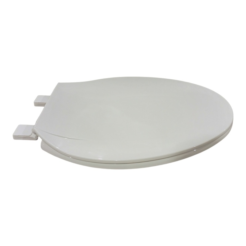 Comfort Seats, C8033-00, Standard Closed Front, Elongated Plastic Seat w/ Cover, White