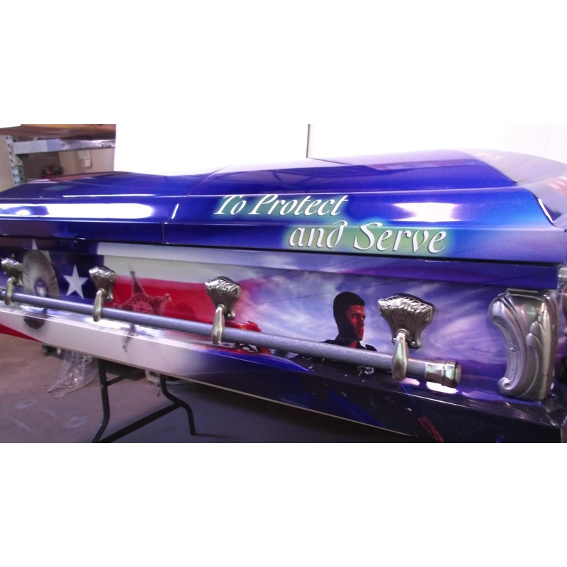 Law Enforcement Memorial Casket