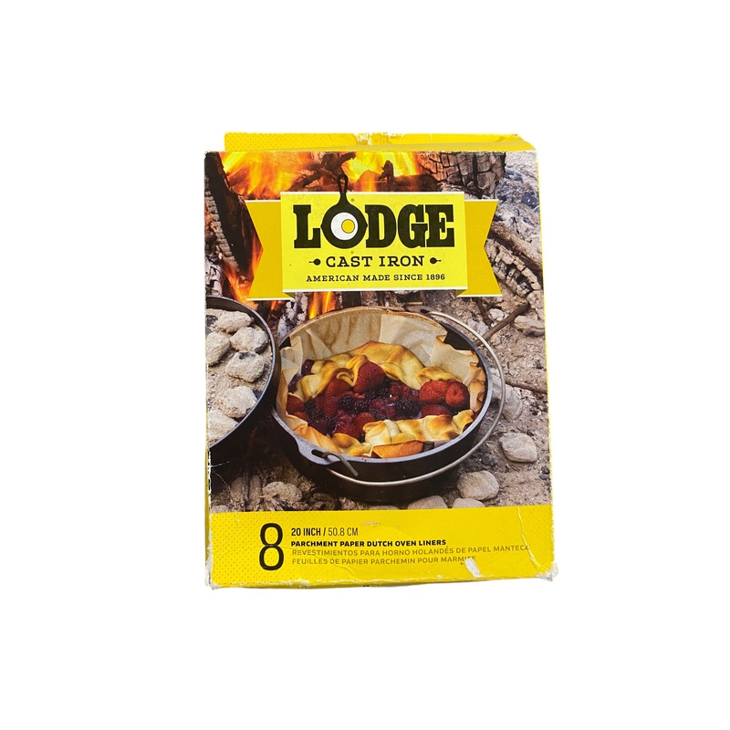 Lodge, Cast Iron, Parchment Paper, Dutch Oven, Liners, 8 Count