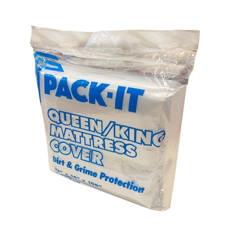 PACK-IT MATTRESS BAG COVER Queen/King 78 X 14 X 100 1.6 MIL