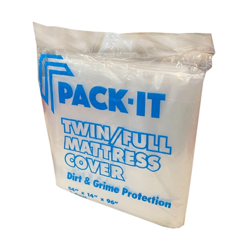 PACK-IT MATTRESS BAG COVER TWIN / DOUBLE 54 X 14 X 96 1.6 MIL