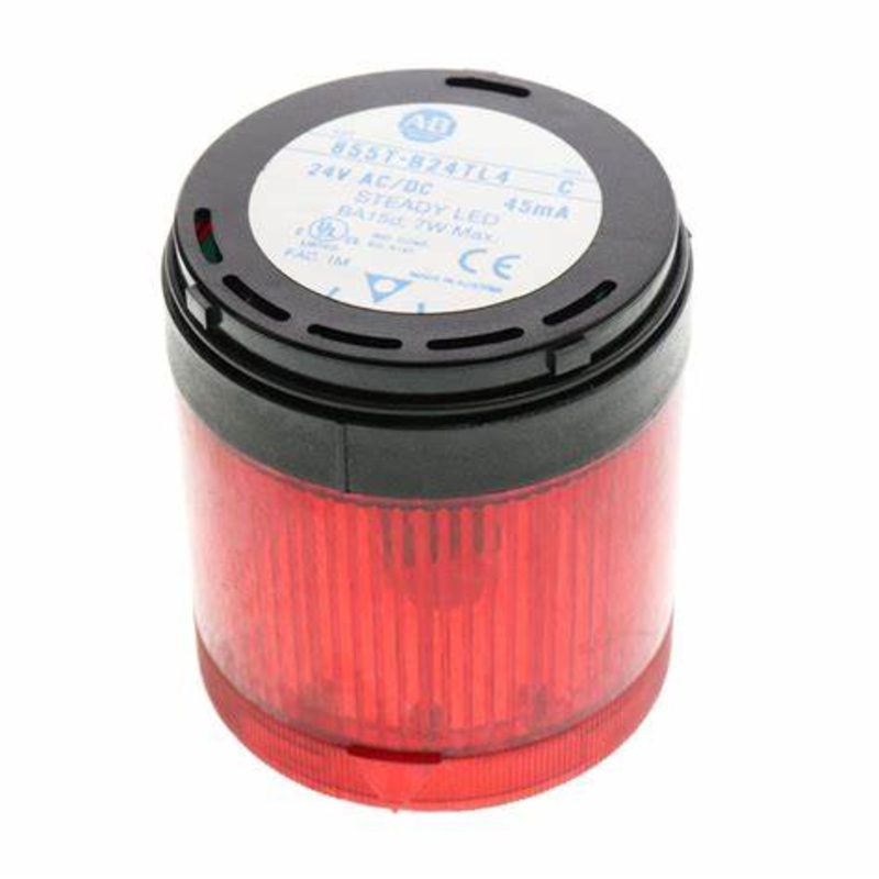 Allen-Bradley, 855T-B24TL4, Control Tower, Stack Light, Red – NEW IN BOX