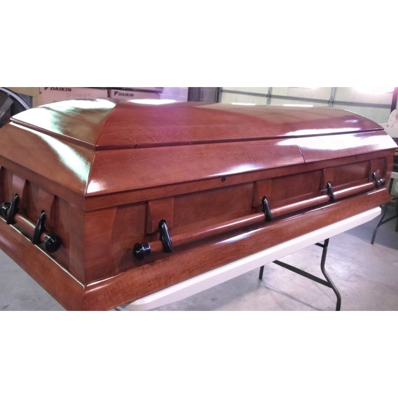 Brookshire Poplar Veneer Casket
