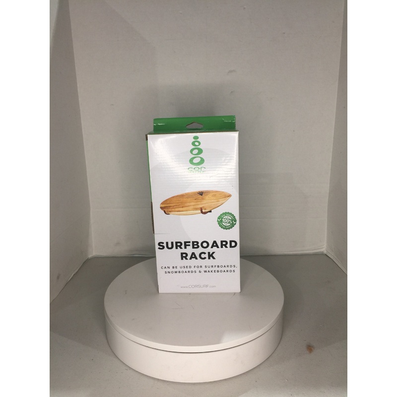 COR Surf Surfboard Wall Rack for Longboards and Shortboards | Beautiful Wood Wall Display Mount Works Indoor and Outdoor