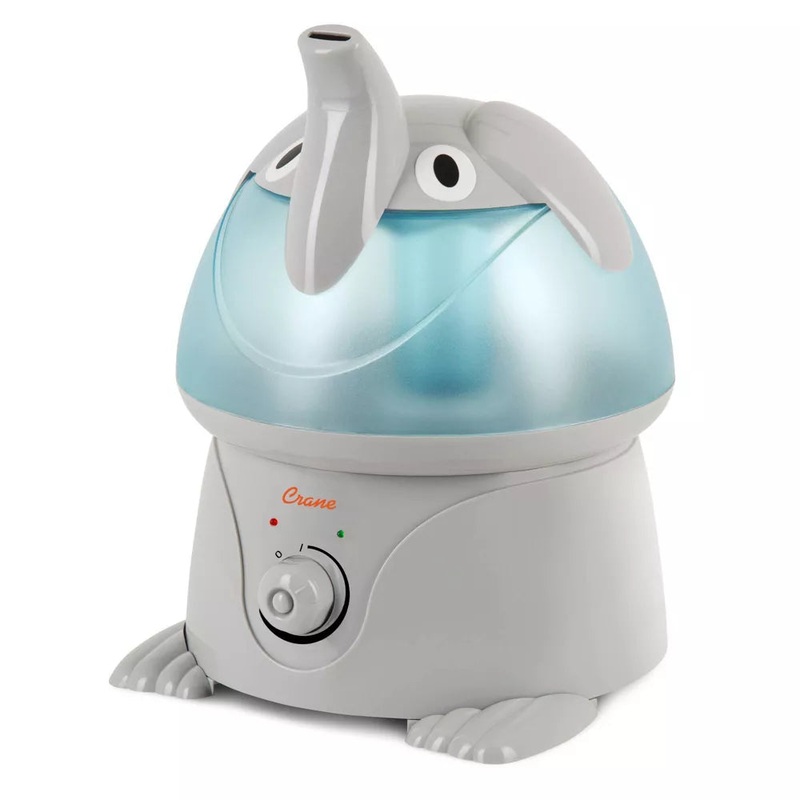 Crane Adorable Elephant Ultrasonic Cool Mist Humidifier – 1gal