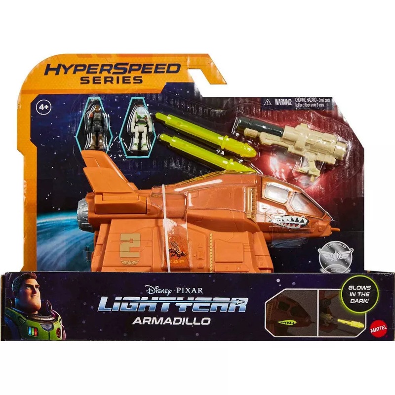Disney Pixar Lightyear Hyperspeed Series Armadillo with Izzy & Buzz Lightyear
