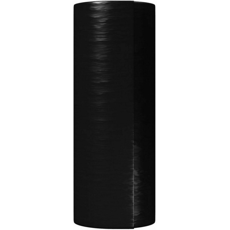HUSKY 20′ x 100′ 4 MIL Polyethylene Black Plastic Sheeting CF0420B ROLL