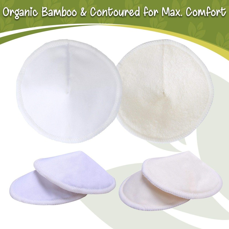 M&Y Organic Bamboo Nursing Pads (14 Pads)