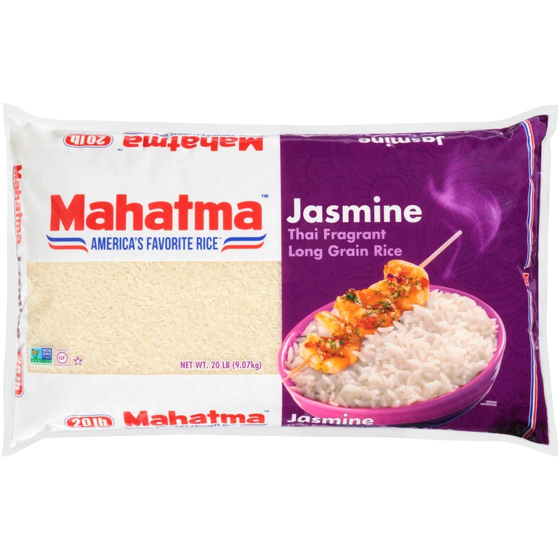 Mahatma Authentic Aromatic Jasmine White Rice 20 lb STORE PICKUP ONLY