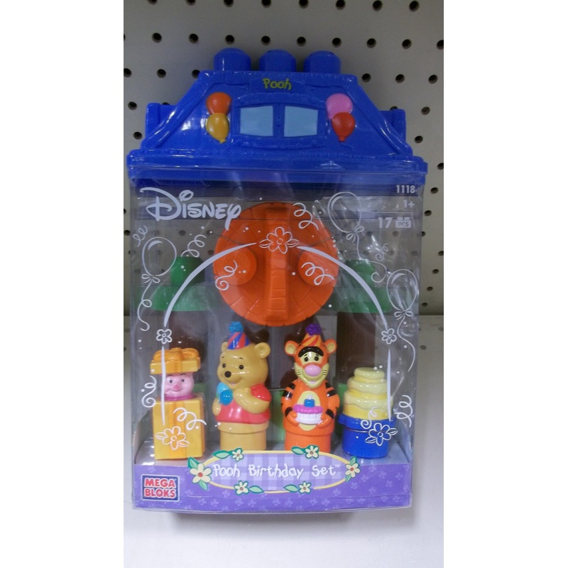 Mega Bloks Disney Pooh Birthday Set 17 pcs. MODEL 1118