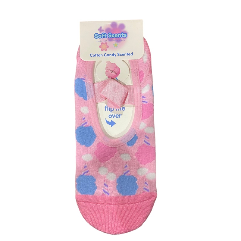 Precious Moments, Anti-Slip, Ballet, Cotton Candy, Print, Scented, Socks