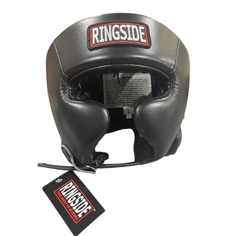 Ringside, Adults’, Competition, Boxing, Headgear, Cheeks, Large, Black