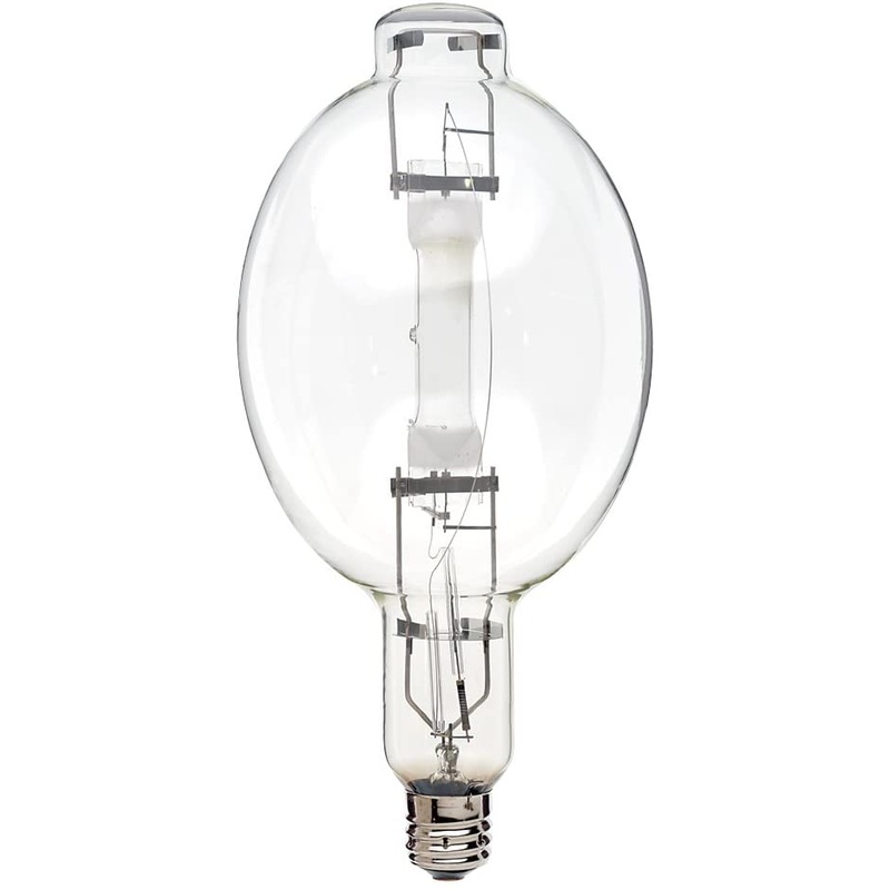 Satco S5835 4200K 1000-Watt Clear Universal Mount Mogul Base BT56 Metal Halide Lamp – NEW IN BOX