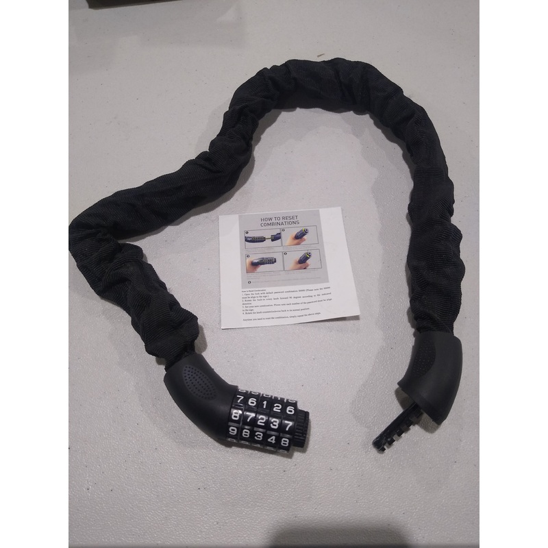 SOKL Bike Lock 3.2 Ft Combination