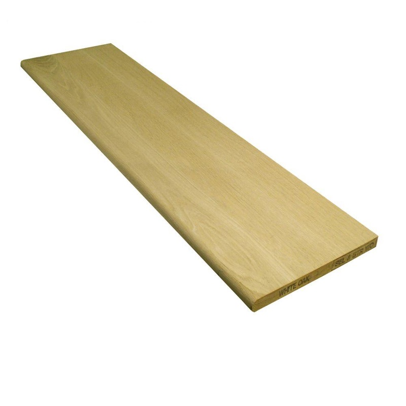 Unfinished White Oak Stair Tread (1 in. x 11.5 in. x 36 in.) IN-STORE-PICKUP-ONLY