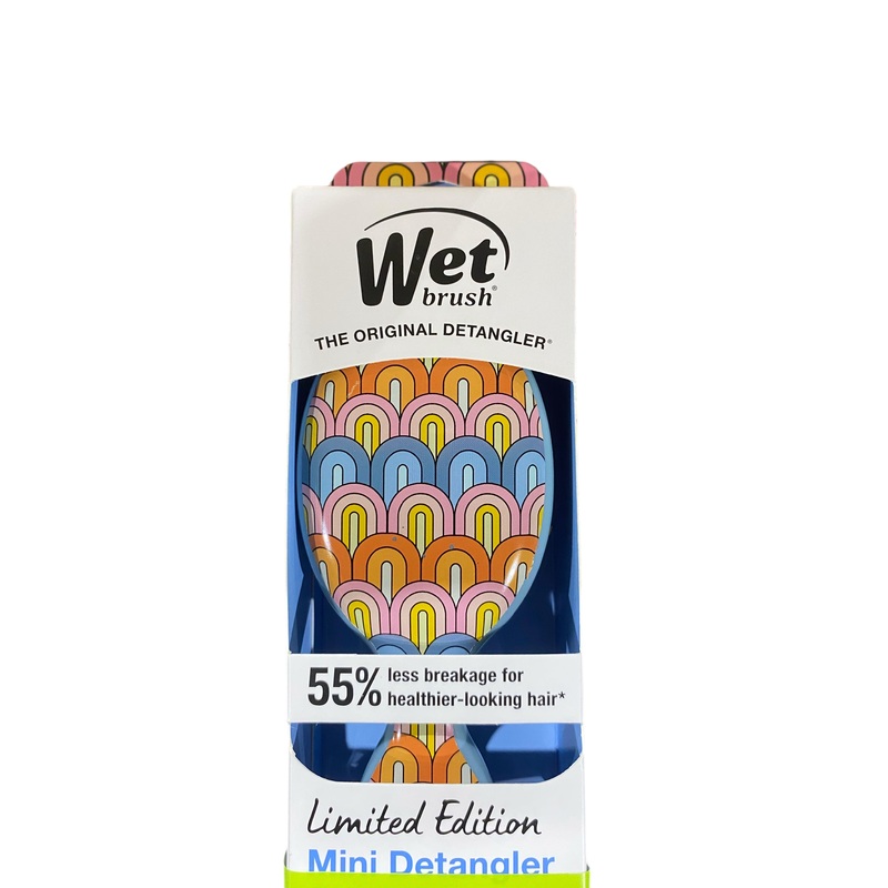 Wet, Hair Brush, Mini Detangler, Rainbow