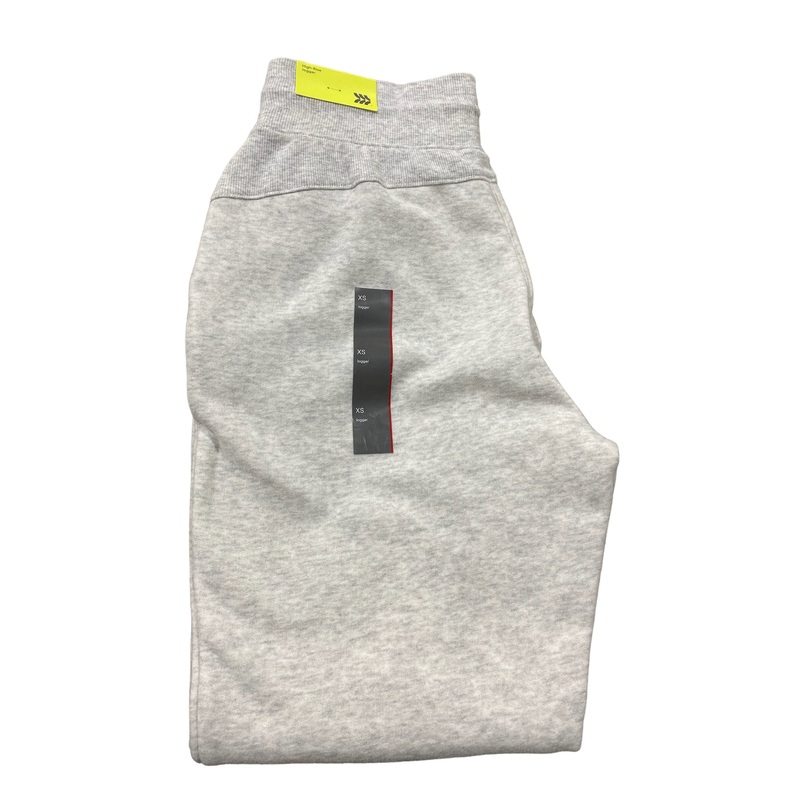 Women’s Grey Small Mid-Rise Fleece Joggers – All in Motion