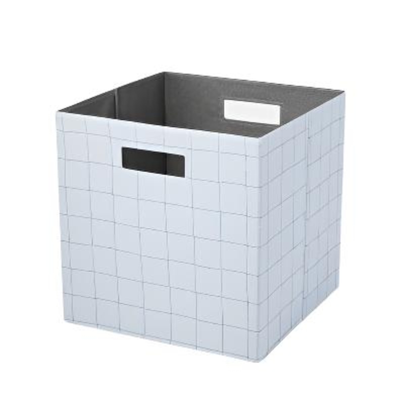 13 x 13 Blue Fabric Storage Bin – Brightroom