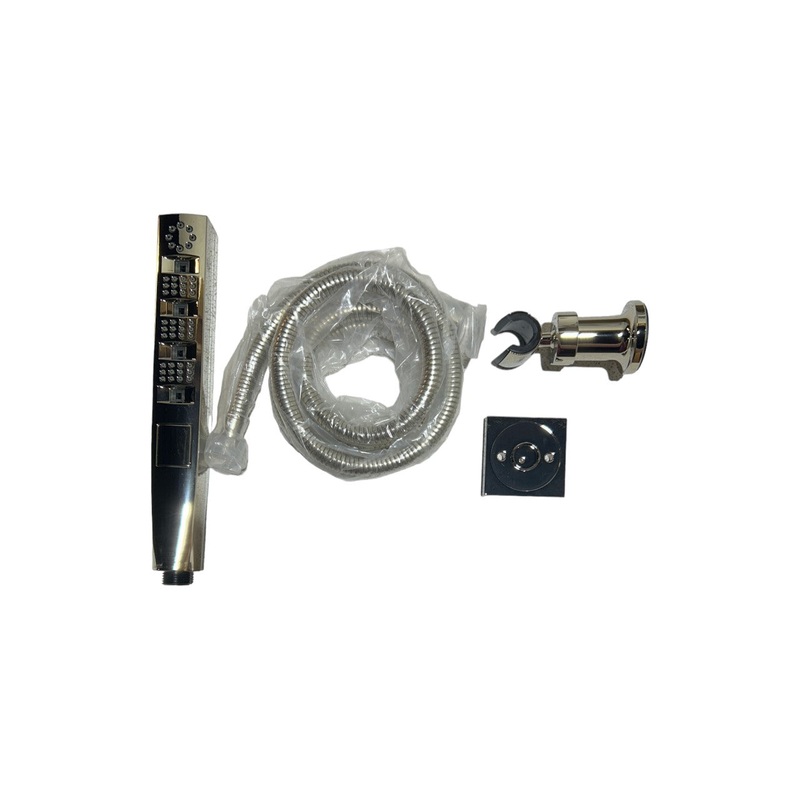 Delta Faucet 55140-PN, Zura Multi-Function Hand Shower with Wall Mount, Polished Nickel