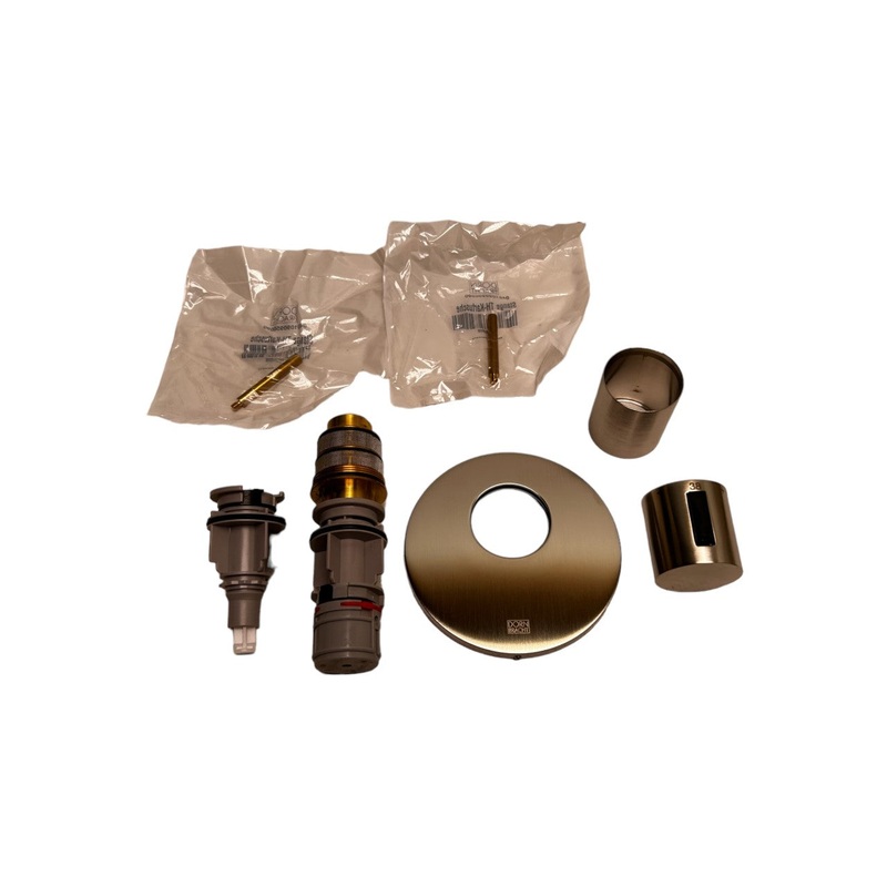 Dornbracht 36503979-06, Meta, 3/4 Inch, Wall Mount Thermostatic Shower Trim, Platinum Matte, New In Box