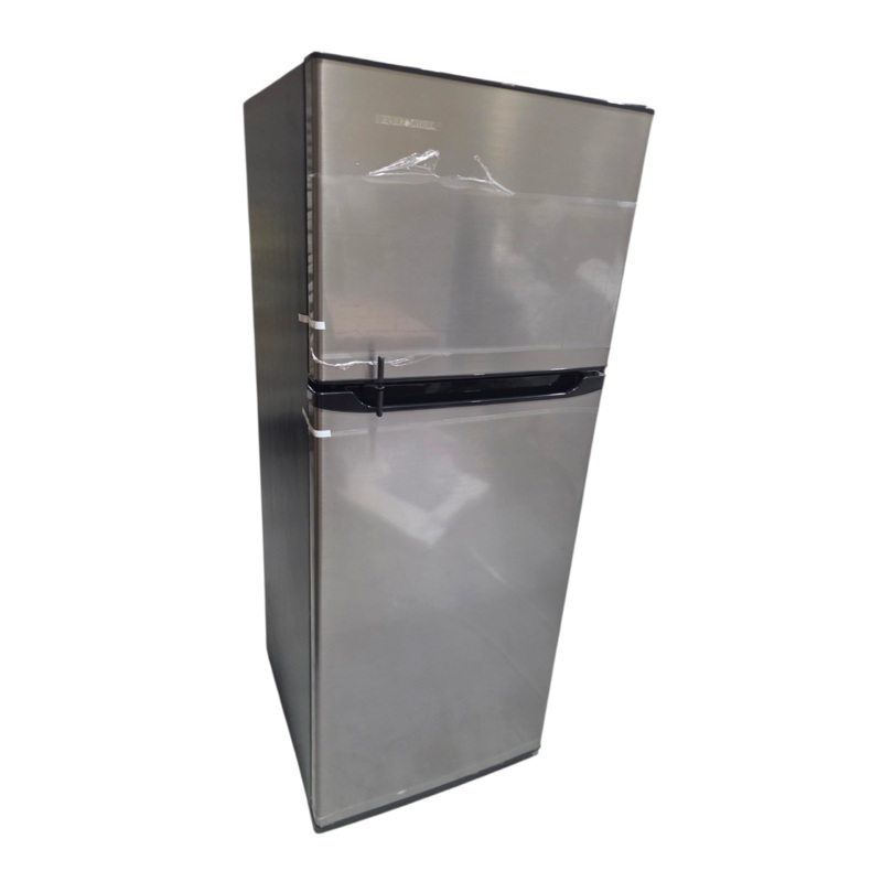 Everchill RV Refrigerator w/ Freezer – Reversible Doors – 10.7 cu ft – 12V – Stainless Steel