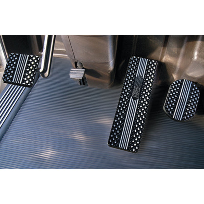 Kenworth W900/T660/T800 2007-2013 black diamond billet foot pedal set