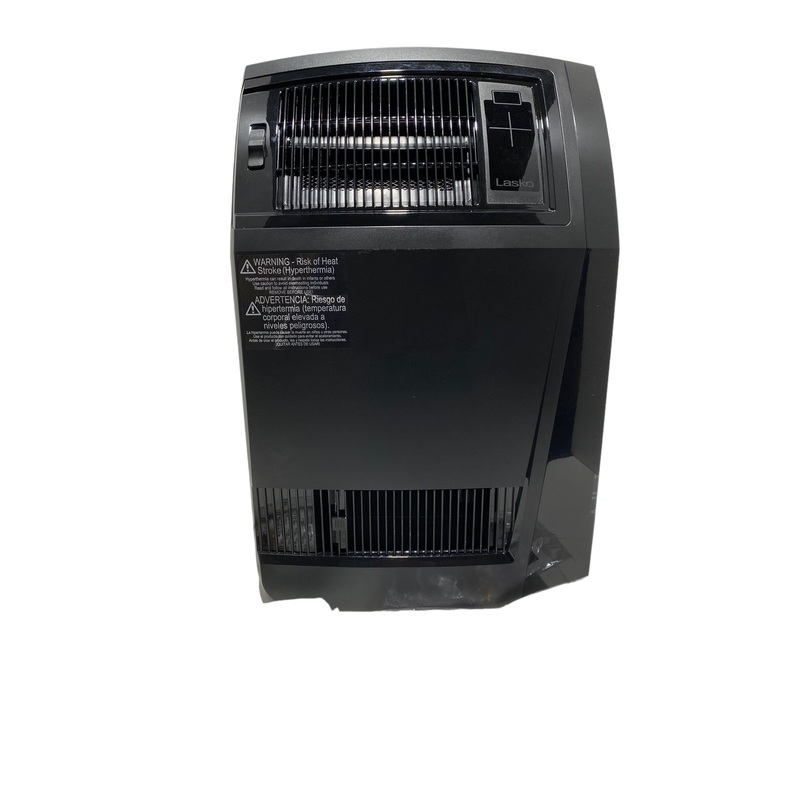 Lasko 24 1500W Cyclonic Ceramic Console Electric Space Heater with Timer, CC24925, Black, IN STORE PICK-UP ONLY
