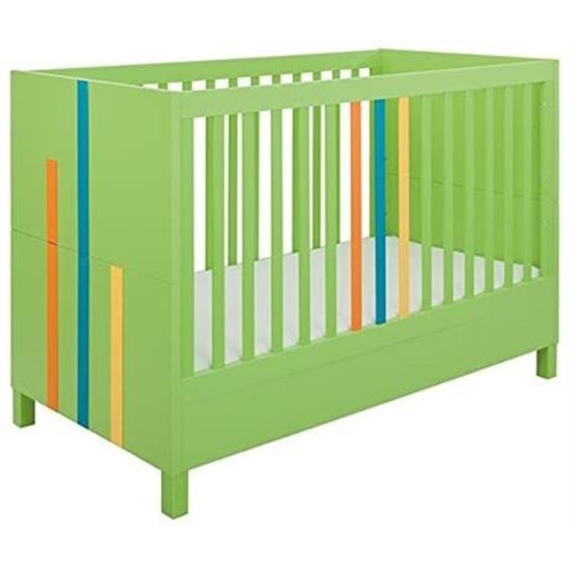 Little Guy Comfort Hometown Children’s Convertible 3 in 1 Crib and Youth Bed – Lime Green 40131472 – IN BOX PRICE