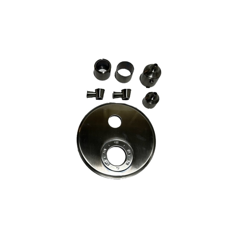 Newport Brass 3-2913TR/15A 1/2 Round Thermostatic Trim Plate With Handle – Antique Nickel