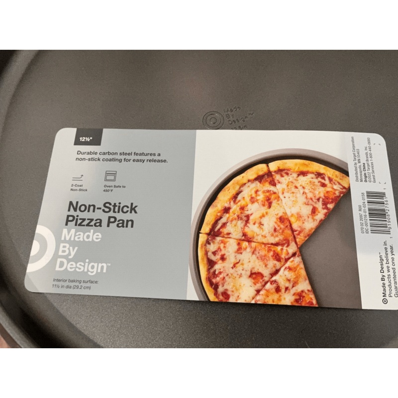 Pizza Pan, Non-Stick, 12 1/2, Carbon Steel