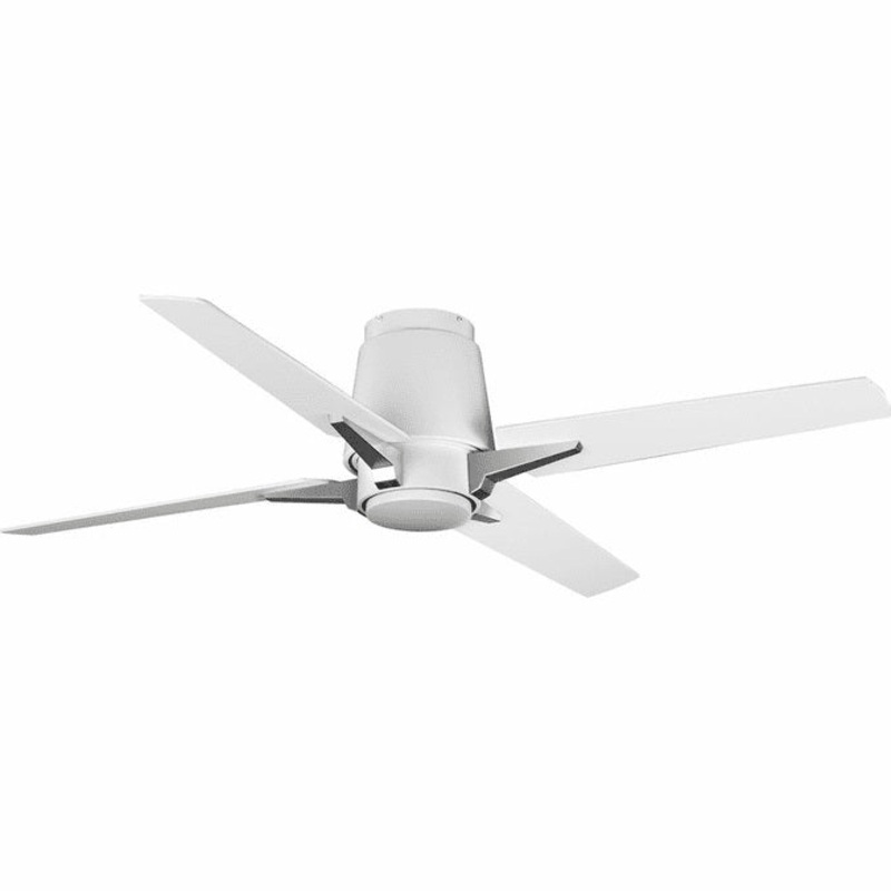 Progress Lighting, P250028-028, Lindale, Contemporary, Satin White, 52, Home, Ceiling Fan – New in Box