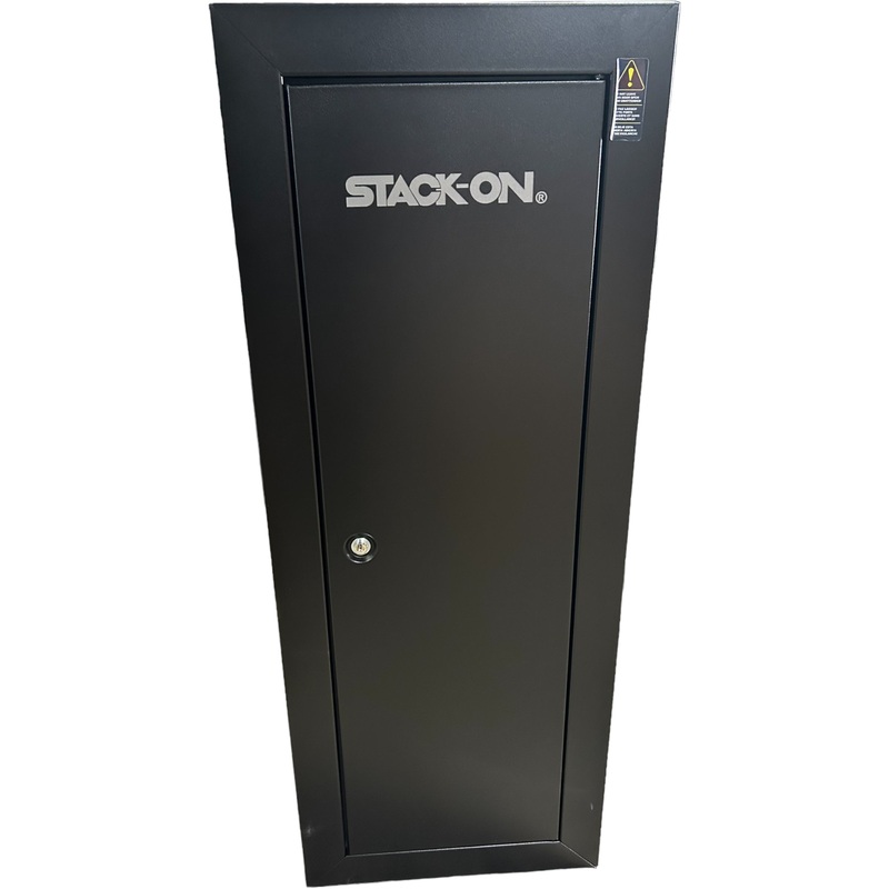 Stack-On, GCB-1522-DS, Steel, 22-Gun, Security Gun Cabinet, Foam Barrel Rests, Black