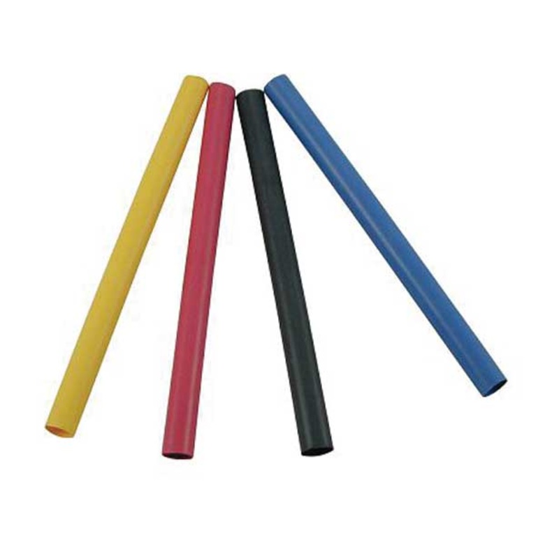 1/4 ID black 4 heat shrink tubing – 6 pieces