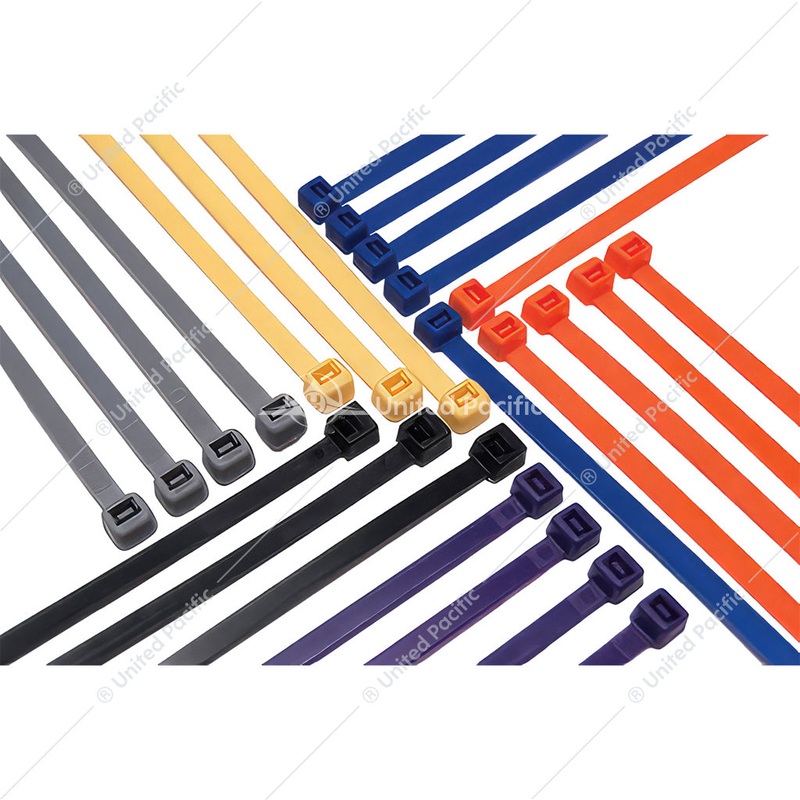 11.5 plastic wire tie / cable tie / zip tie – 50 lb strength, 14 pieces