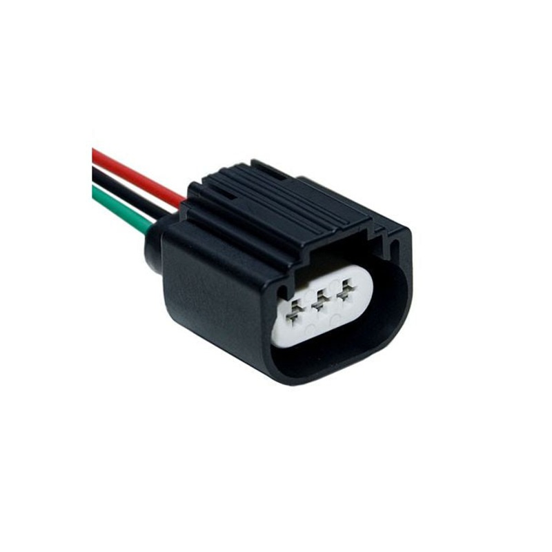 3-wire universal 9008 or H13 halogen bulb headlight connector – 1 piece