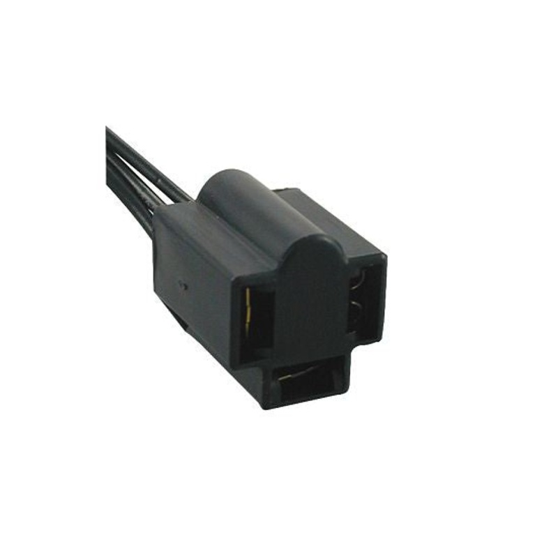 3-Wire universal sealed beam connector for three terminal sealed beam headlights or flashers – 1 piece