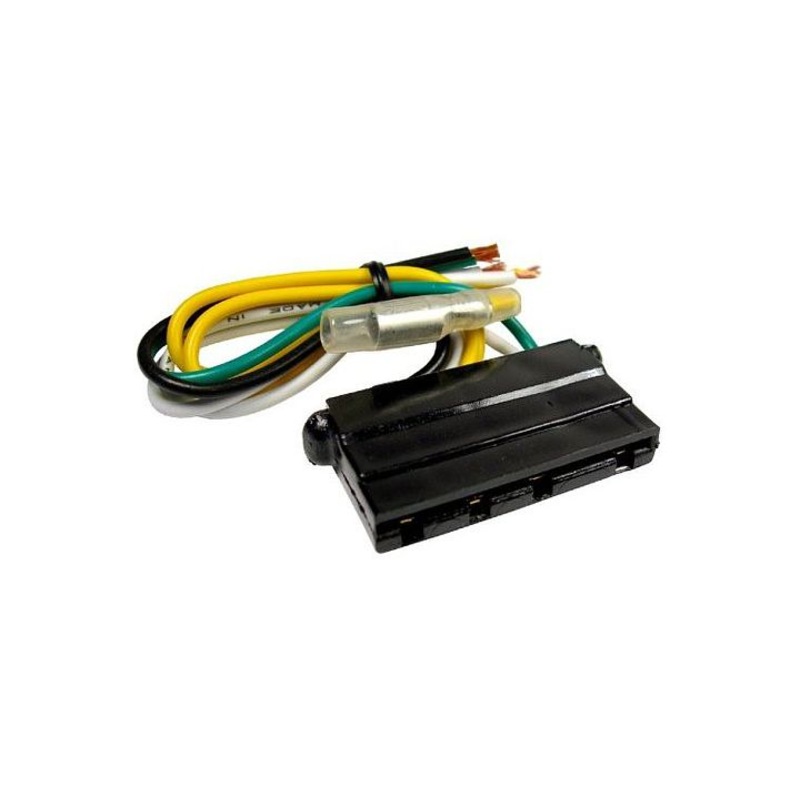 6-Wire Ford, GM & AMC voltage regulator connector, 1965 – 1981, 1 piece
