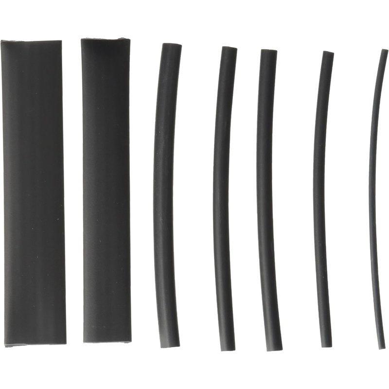 Assorted black 4 heat shrink tubing – 7 pieces