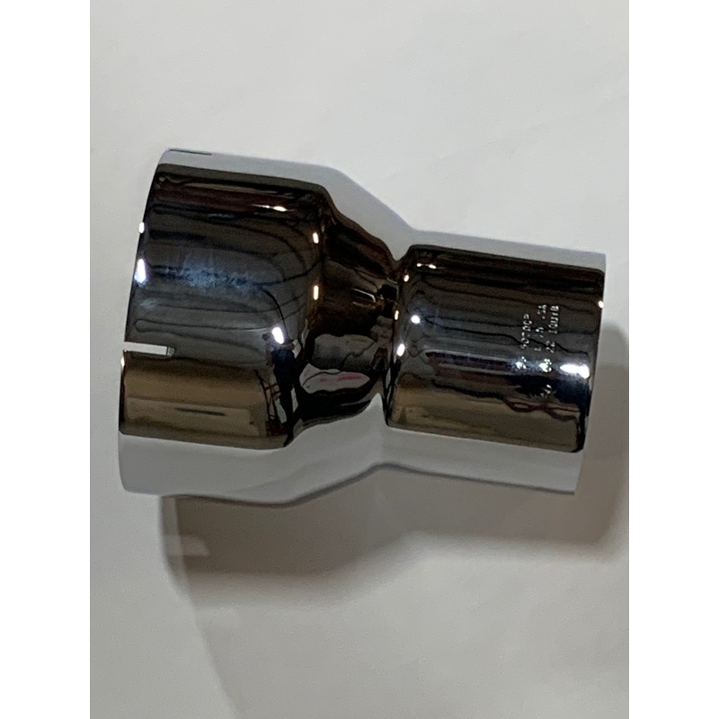 Chrome plated 7 ID to 5 OD exhaust coupler