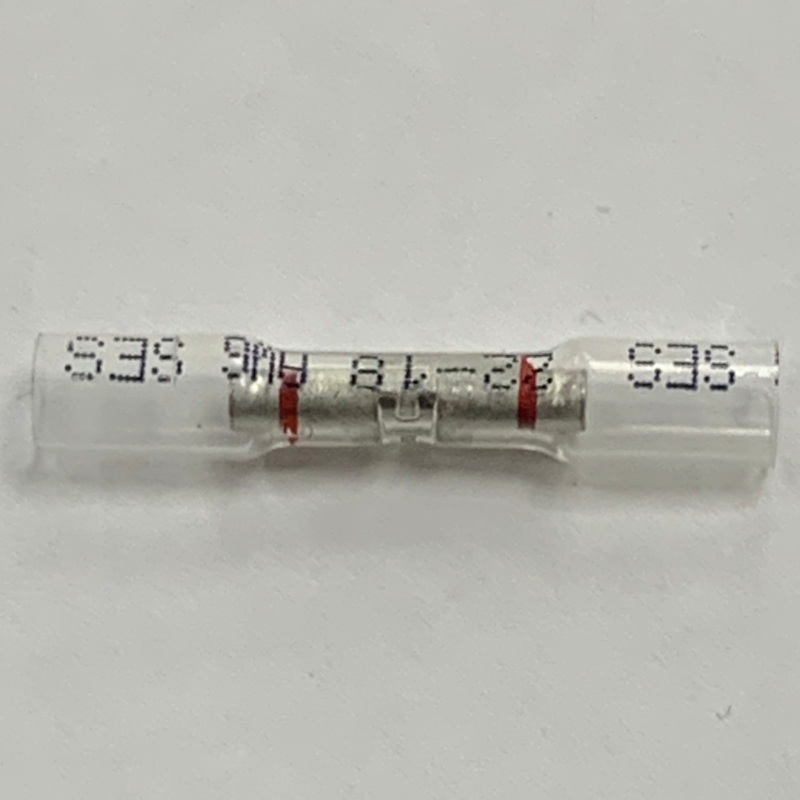 Crimp seal window heat shrink butt connector, 10 pieces – select a size