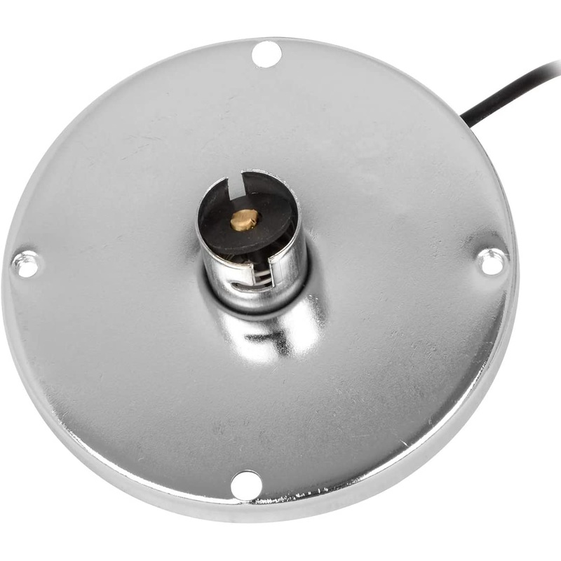 Light bulb holder plate w/flange – fits watermelon lens lights (not included)