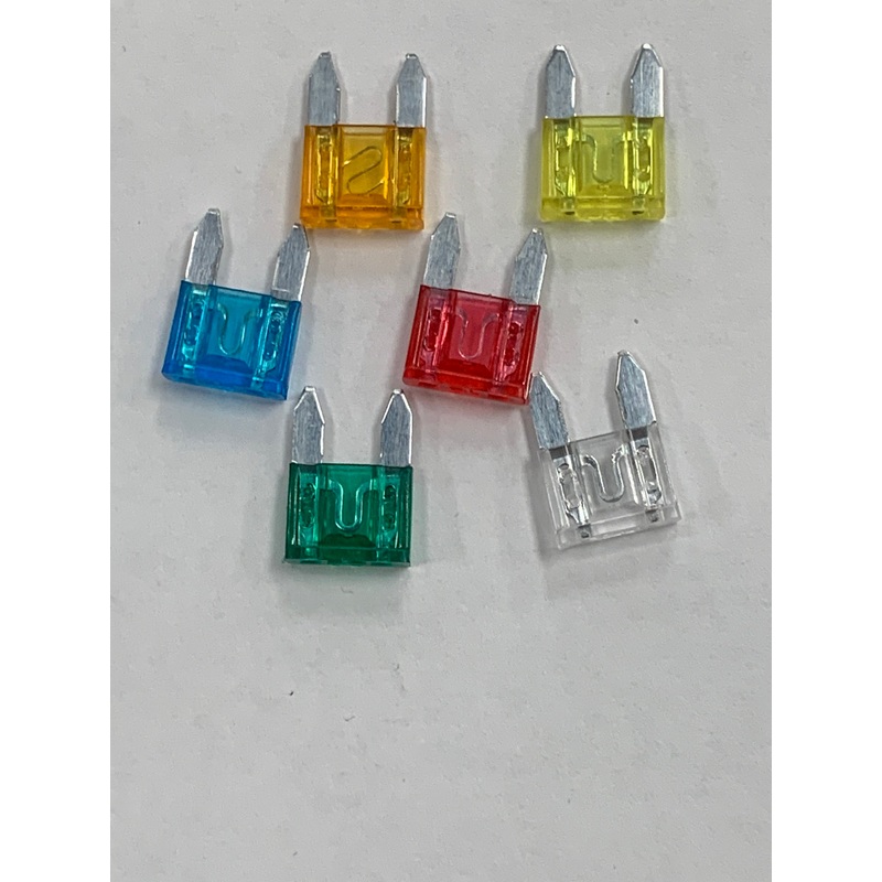 Mini Fuse Kit 5, 10, 15, 20, 25, 30 AMP Fuses – 6 pieces