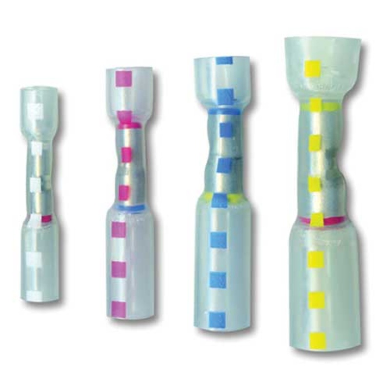 Multi-wire heat shrink & crimp seal butt connector – 5 pieces