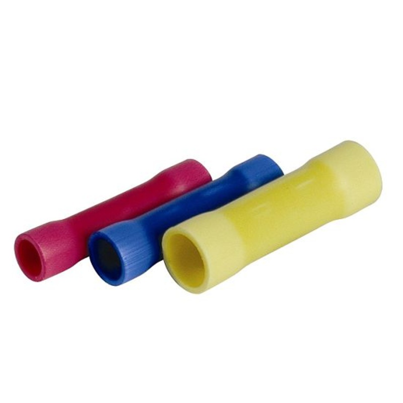 Vinyl butt connector for wiring – select a size