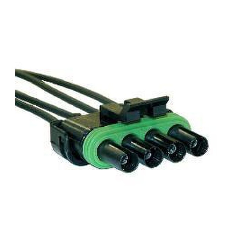 14 AWG weather pack plug assembly, 4 prong / quad cavity – 1 male, 1 female