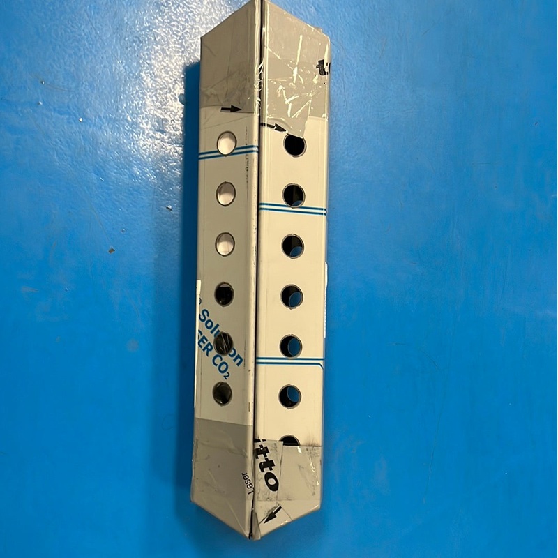 17.75 tall firewall light bars w/40 bullseye/button 3/4 light holes ONLY – PAIR