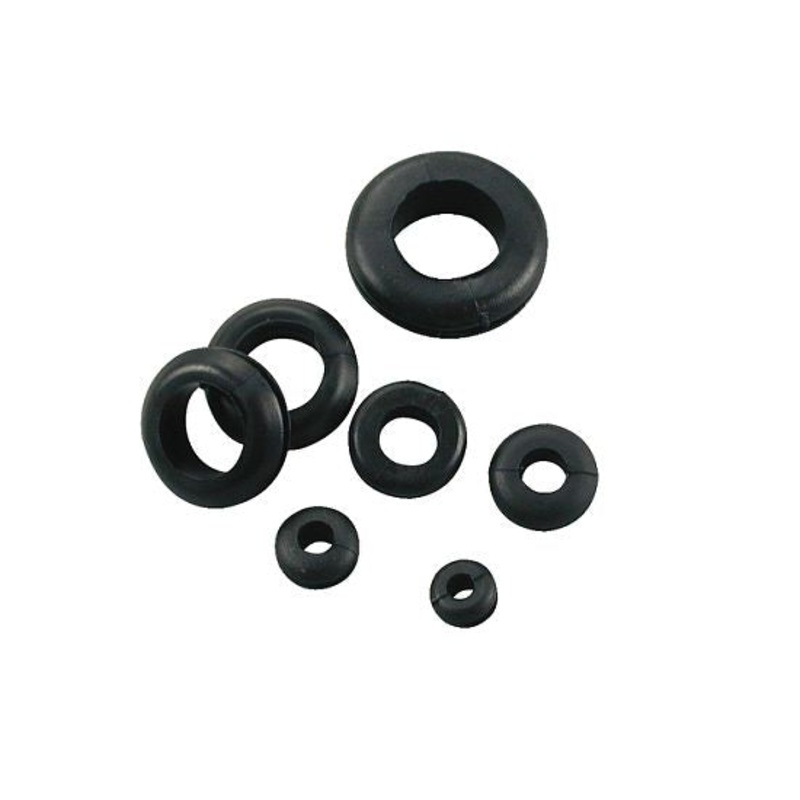 Assorted Grommets with 1/4 – 7/8 Mounting Holes, 15 pieces